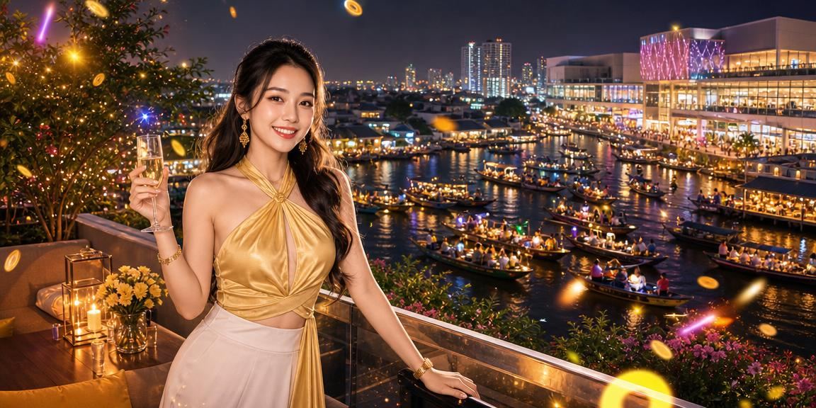 Chợ đêm sôi động ven sông Mekong, biểu tượng giải trí có trách nhiệm